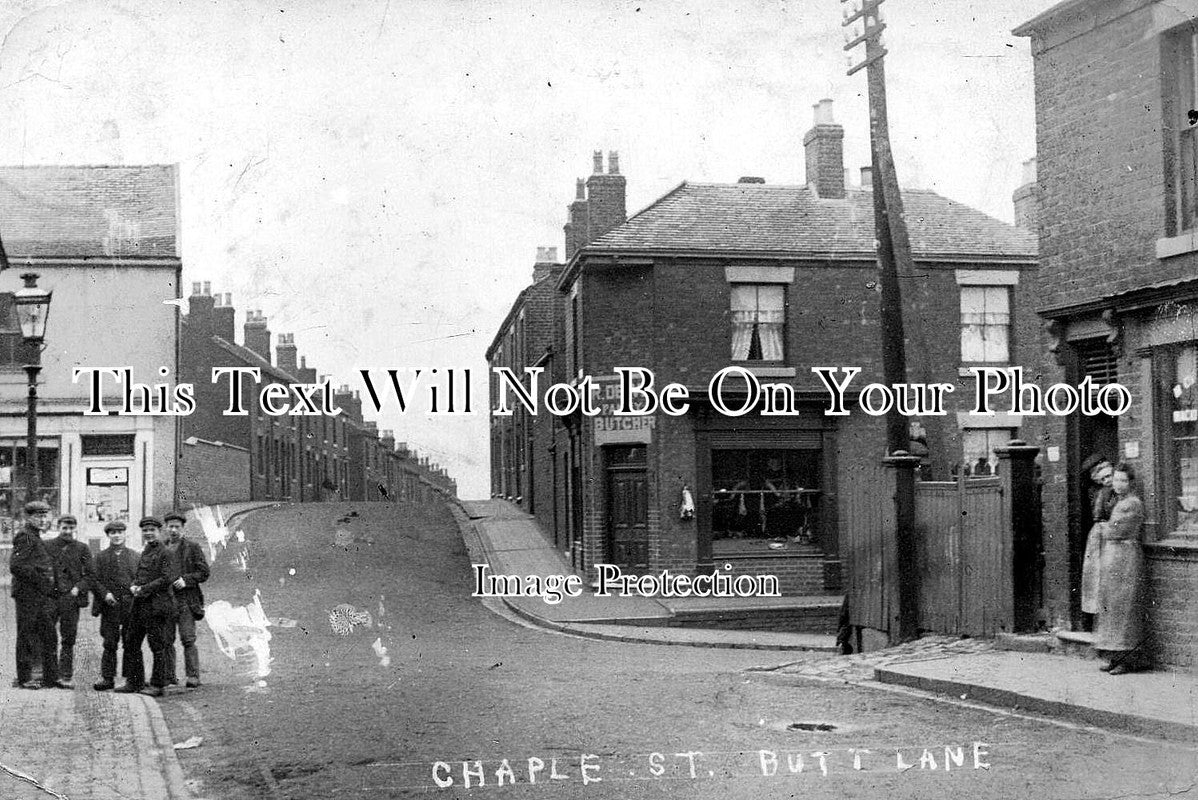 ST 21 - Chapel Street, Butt Lane, Stoke on Trent, Staffordshire