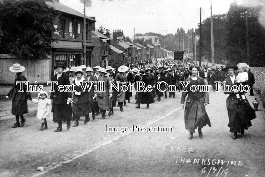 ST 215 - Pensnett Peace Thanksgiving, Staffordshire 1919