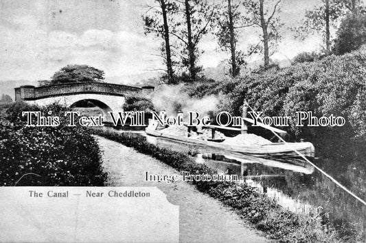 ST 22 - Caldon Canal, Cheddleton, Staffordshire c1905