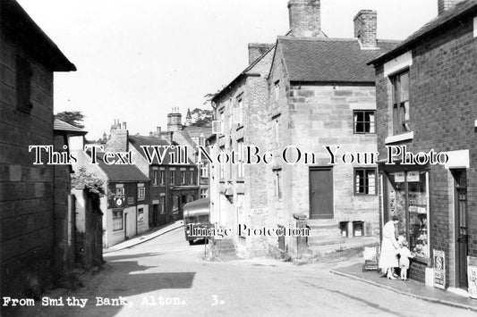 ST 255 - Alton From Smithy Bank, Staffordshire