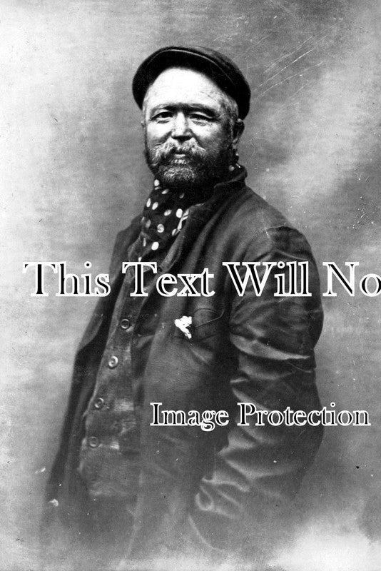 ST 280 - Portrait Of A Hednesford Miner, Staffordshire