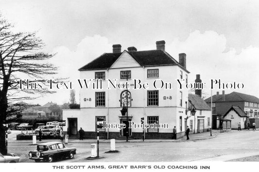 ST 288 - The Scott Arms Coaching Inn, Great Barr, Staffordshire