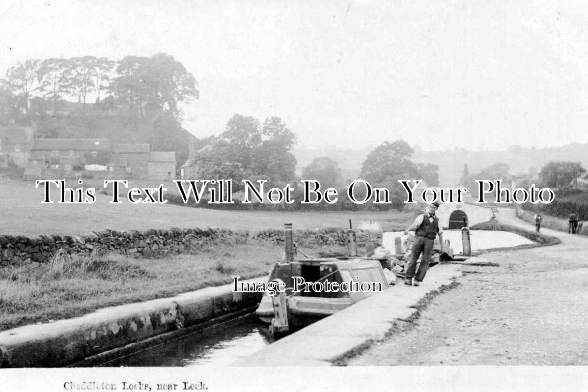 ST 299 - Cheddleton Canal Locks, Staffordshire