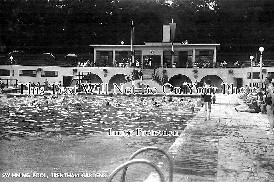 ST 309 - Swimming Pool, Trentham Gardens, Staffordshire