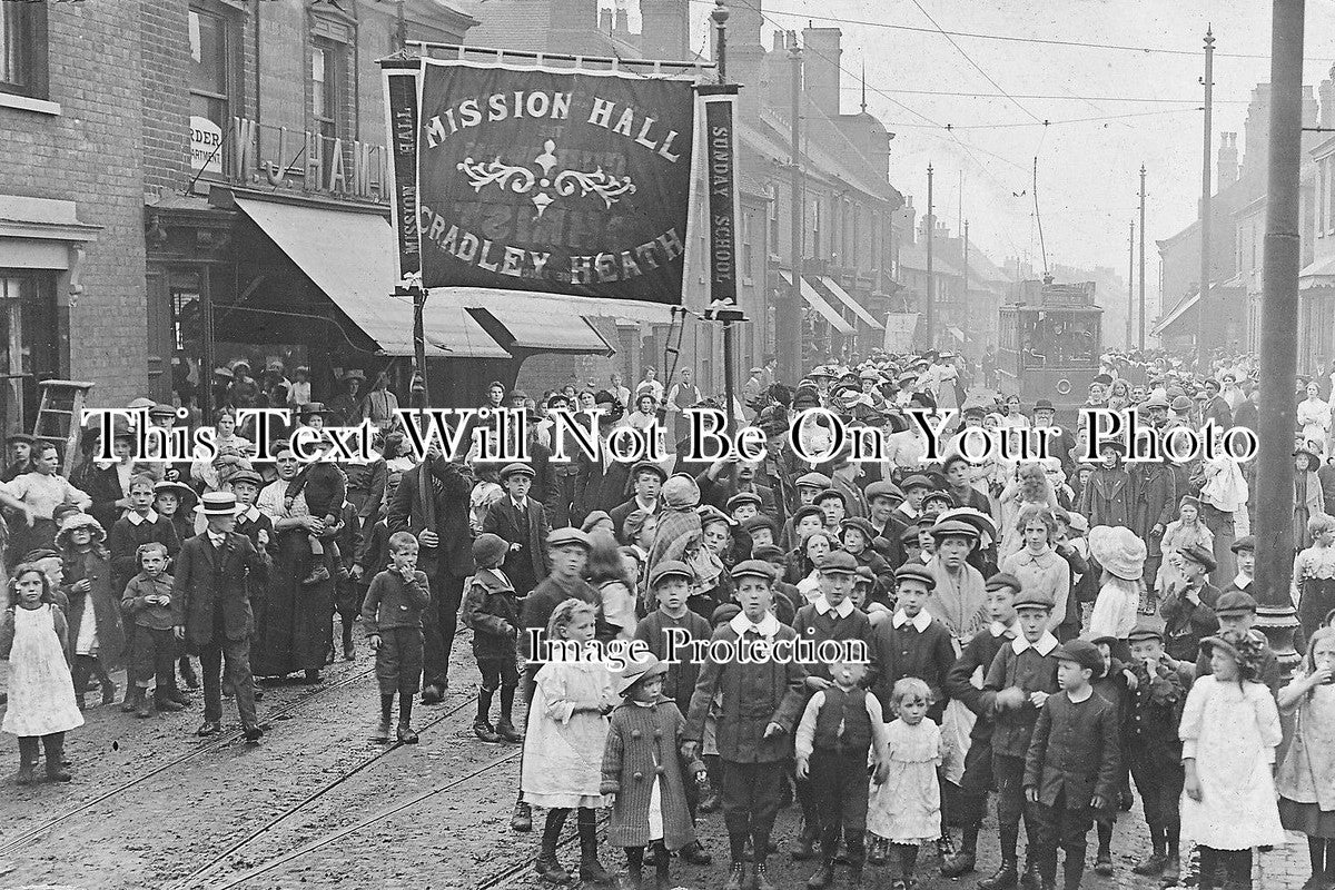 ST 314 - Mission Hall, Cradley Heath, Staffordshire c1913