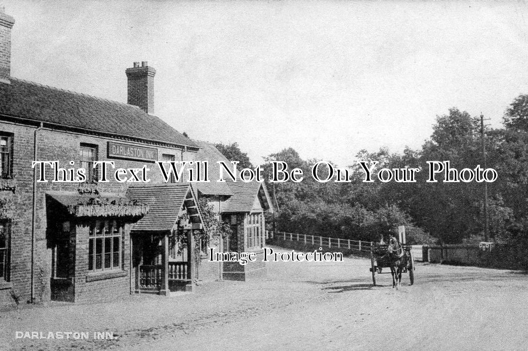 ST 333 - Darlaston Inn, Staffordshire c1910