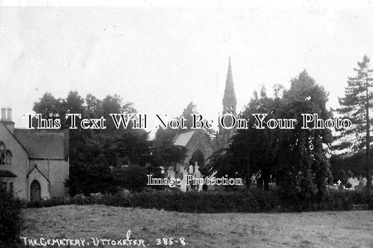 ST 340 - The Cemetery, Uttoxeter, Staffordshire c1920