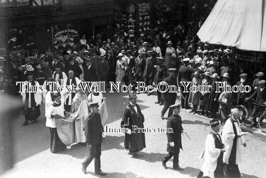 ST 347 - Civic Parade, Queen Street, Wolverhampton, Staffordshire c1919