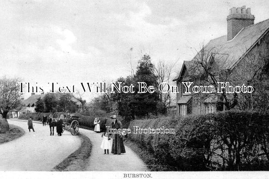 ST 369 - Burston Village, Staffordshire c1910