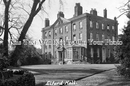 ST 375 - Elford Hall, Near Lichfield, Tamworth, Staffordshire c1913