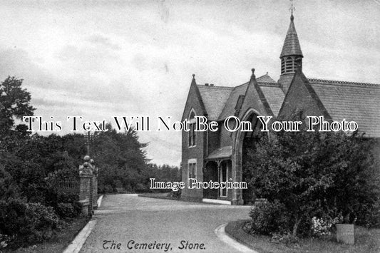 ST 396 - The Cemetery, Stone, Staffordshire c1920