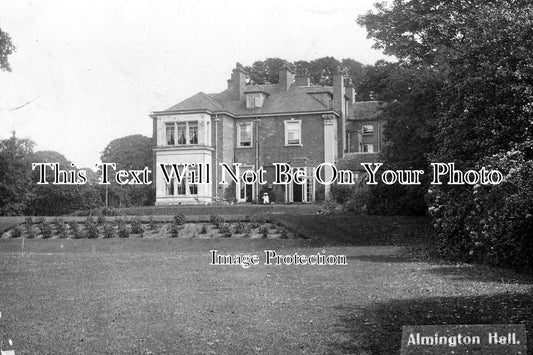 ST 427 - Almington Hall, Staffordshire c1908