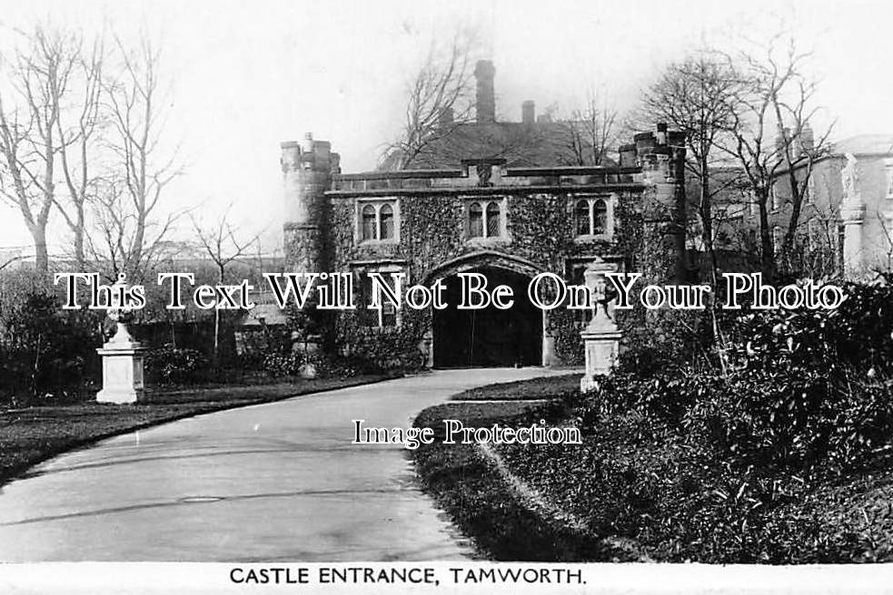 ST 431 - Castle Entrance, Tamworth, Staffordshire