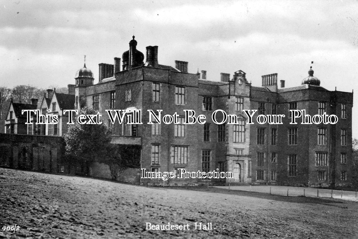 ST 457 - Beaudesert Hall, Staffordshire c1935