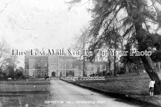 ST 461 - Butterton Hall, Newcastle, Staffordshire c1913