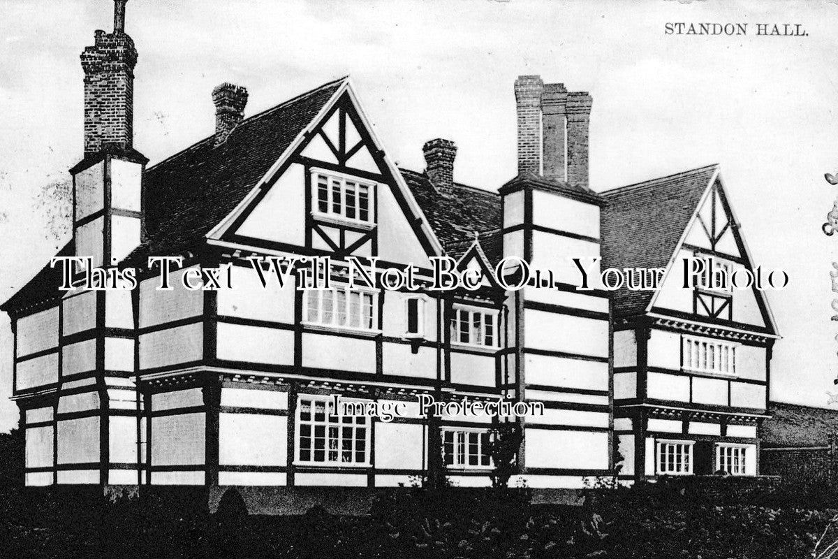 ST 466 - Standon Old Hall, Staffordshire c1909