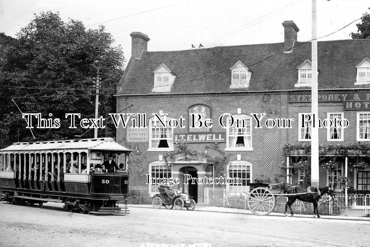 ST 472 - Stewponey & Foley Arms Hotel, Stourton, Staffordshire c1904