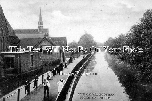 ST 473 - The Canal, Boothen, Stoke On Trent, Staffordshire