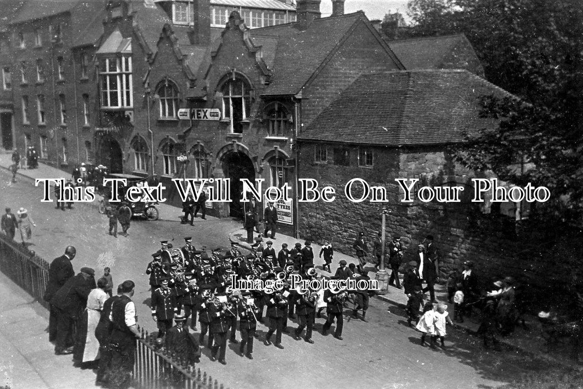 ST 485 - 1st Parade, Military Band, Tamworth, Staffordshire