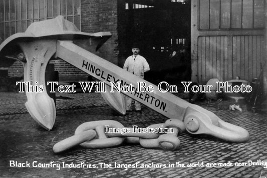 ST 487 - Black Country Largest Anchors In World, Staffordshire c1911