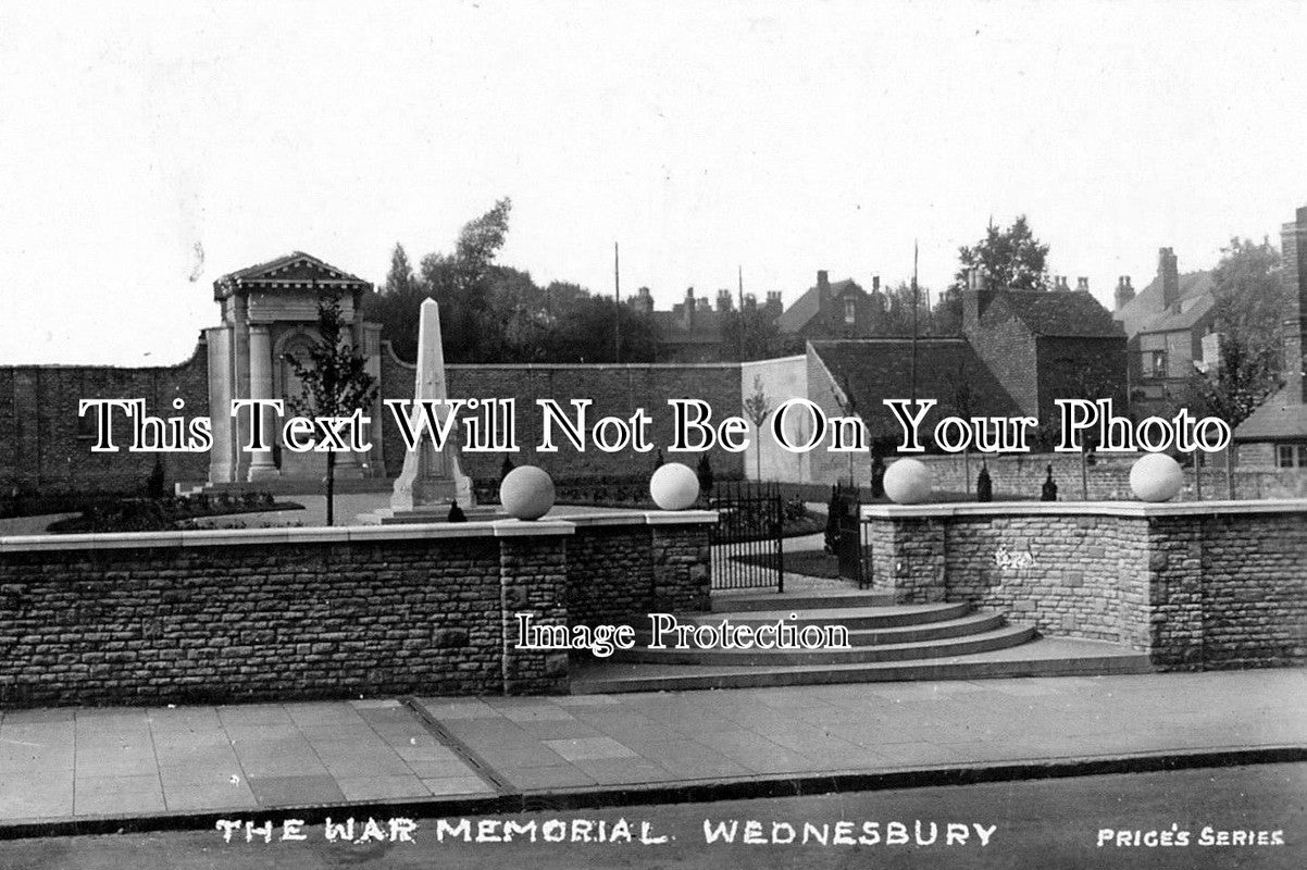 ST 503 - The War Memorial, Wednesbury, Staffordshire