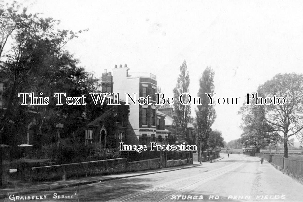 ST 506 - Stubbs Road, Penn Fields, Wolverhampton, Staffordshire c1910