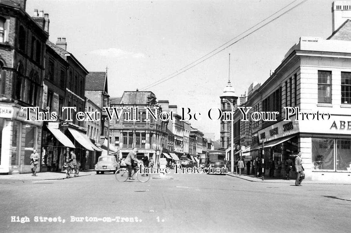 ST 528 - High Street, Burton On Trent, Staffordshire