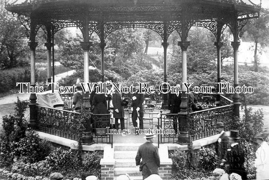 ST 574 - Lord Mayor, Bandstand, Handsworth Park, Birmingham, Staffordshire c1913