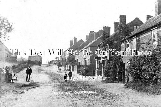 ST 617 - High Street, Chase Terrace, Staffordshire c1906