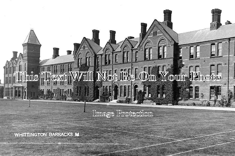 ST 632 - Whittington Barracks, Staffordshire c1918