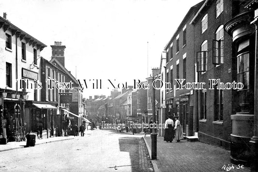 ST 646 - High Street, Stone, Staffordshire c1907