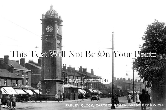 ST 657 - Farley Clock, Carters Green, West Bromwich, Staffordshire