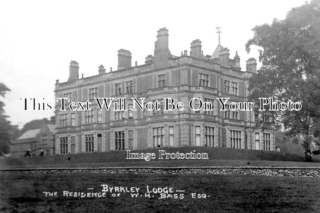 ST 661 - Byrkley Lodge, Burton On Trent, Staffordshire c1907