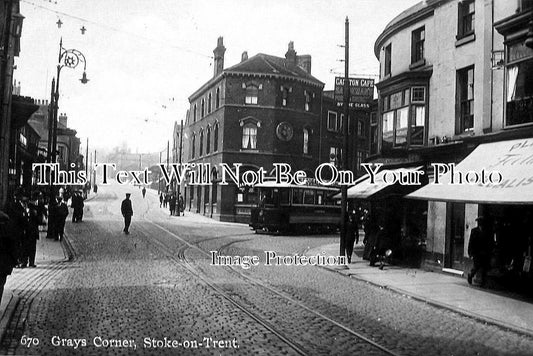 ST 67 - Grays Corner, Stoke on Trent, Staffordshire