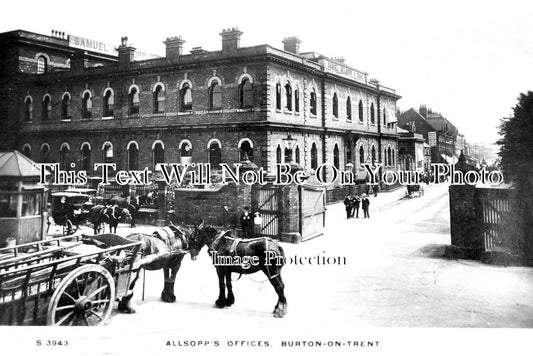 ST 689 - Samuel Allsopp Offices, Burton On Trent, Staffordshire