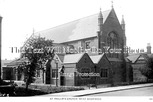 ST 751 - St Phillips Church, West Bromwich, Staffordshire