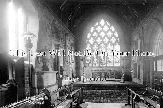 ST 752 - Church Interior, The Chancel, Clifton Campville, Staffordshire