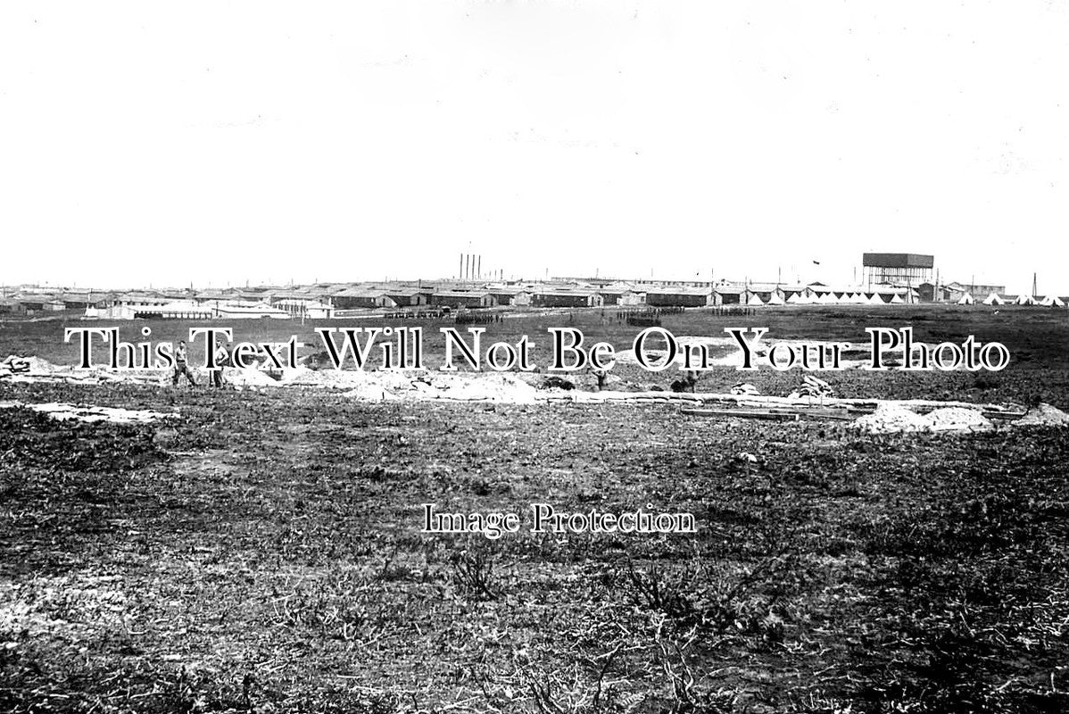 ST 765 - Brocton Bank Camp, Cannock Chase POW Camp, Staffordshire 1917 WW1