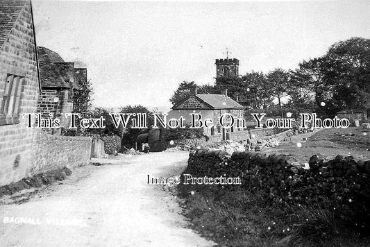 ST 77 - Bagnall Village, Staffordshire c1916