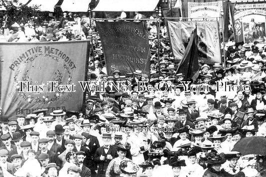 ST 770 - Hednesford Church Parade, Staffordshire 1905