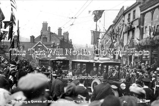 ST 776 - The King & Queen At Stoke On Trent, Staffordshire c1913