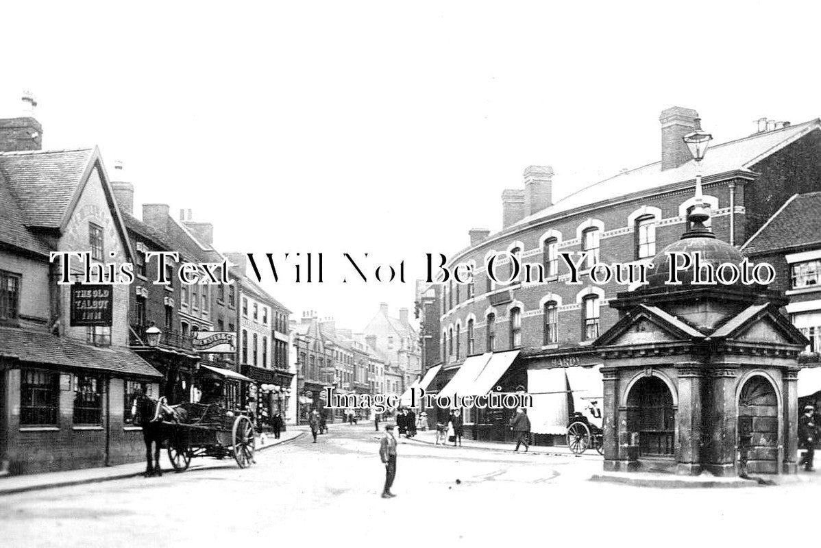 ST 784 - Market Place, Uttoxeter, Staffordshire