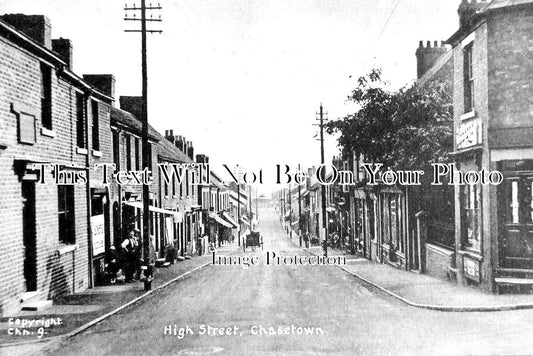 ST 796 - High Street, Chasetown, Burntwood, Staffordshire c1932