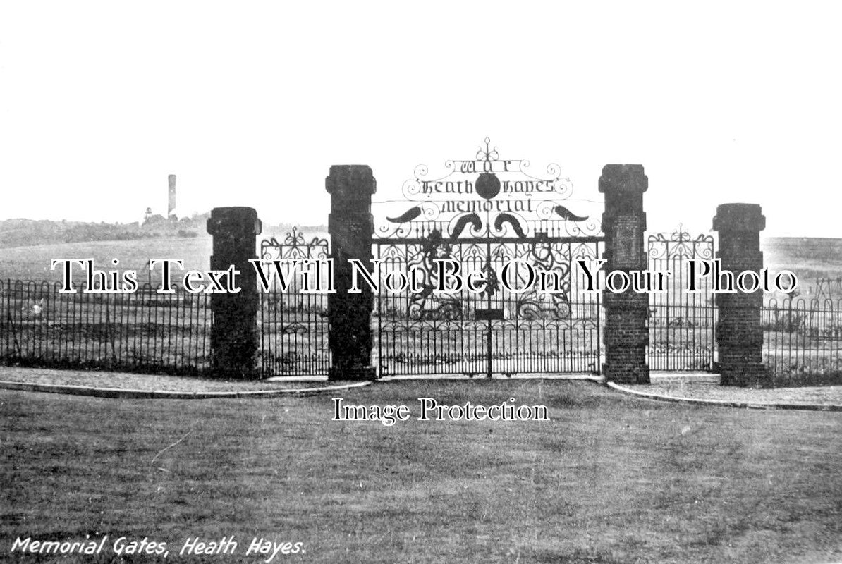 ST 799 - Memorial Gates, Heath Hayes, Staffordshire