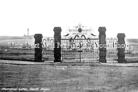 ST 799 - Memorial Gates, Heath Hayes, Staffordshire