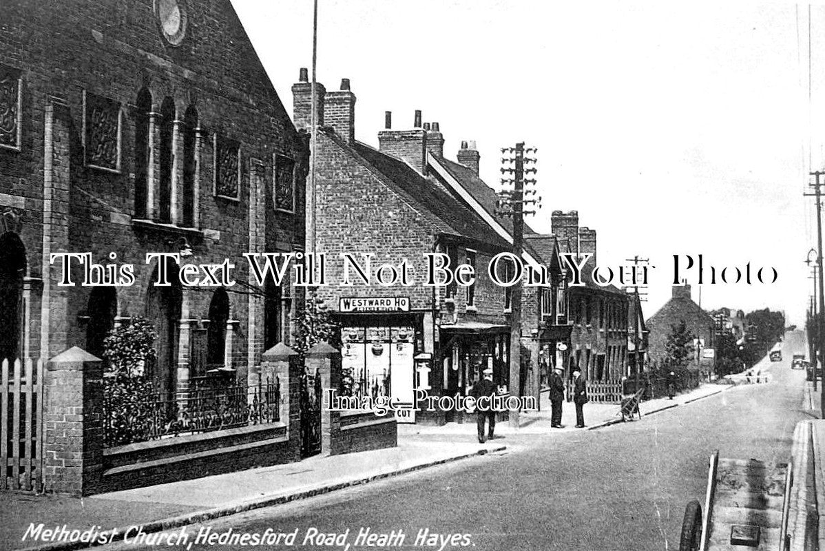 ST 806 - Hednesford Road, Heath Hayes, Staffordshire c1920