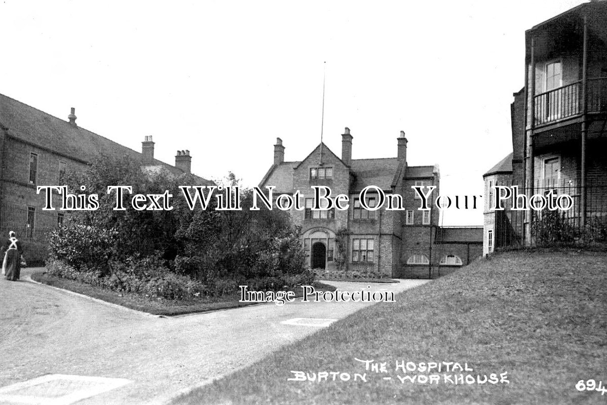 ST 842 - The Hospital, Burton Workhouse, Burton On Trent, Staffordshire