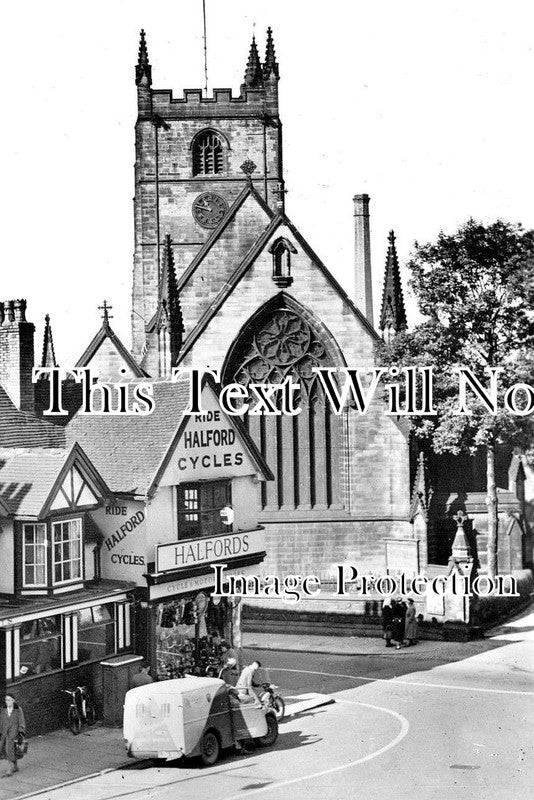 ST 850 - St Giles Church, Newcastle Under Lyme, Staffordshire