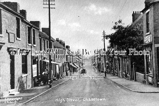 ST 86 - High Street, Chasetown, Staffordshire c1930s