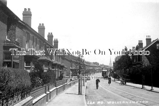 ST 878 - Lea Road, Wolverhampton, Staffordshire c1910